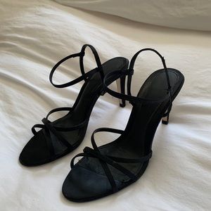 NWOT Zara strappy heels